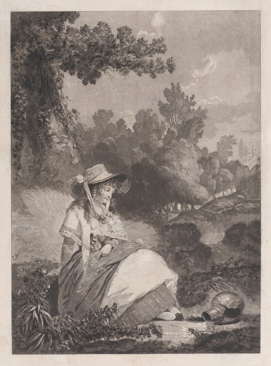 गरीब एनेट, 1795। द्वारा फिलीबर्ट लुइस डेब्यूकोर्ट