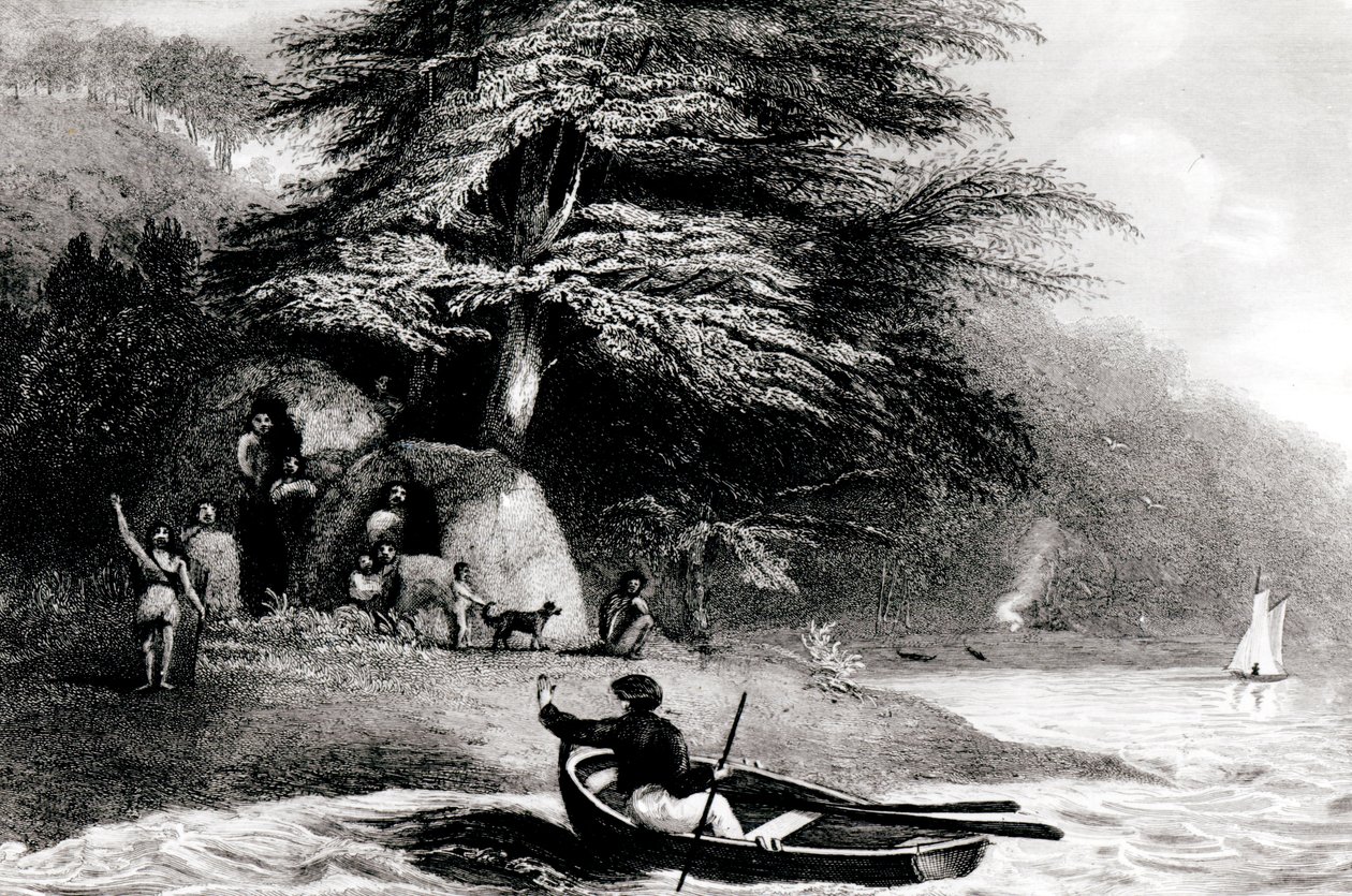 एस बुल, 1838 द्वारा उत्कीर्ण होप द हार्बिन द मग्डलीन चैनल पर फ़्यूज़ वाइजवम्स द्वारा फिलिप पार्कर राजा