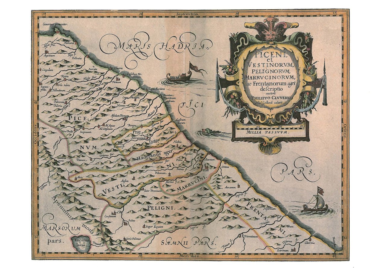 Piceno और Abruzzi अबरूज्जी, rucini द्वारा फिलिप क्लेवर