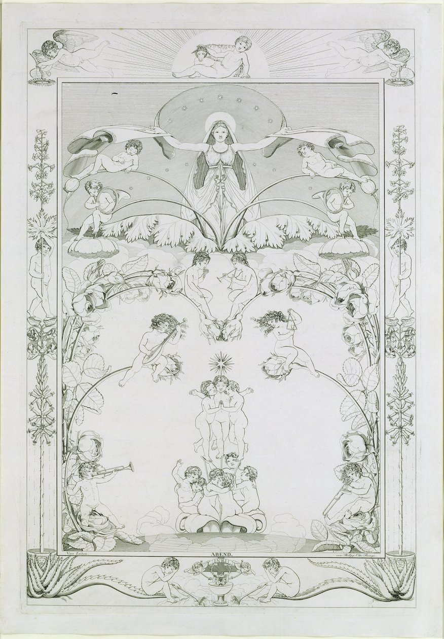 शाम, 1805 द्वारा फिलिप ओटो रन