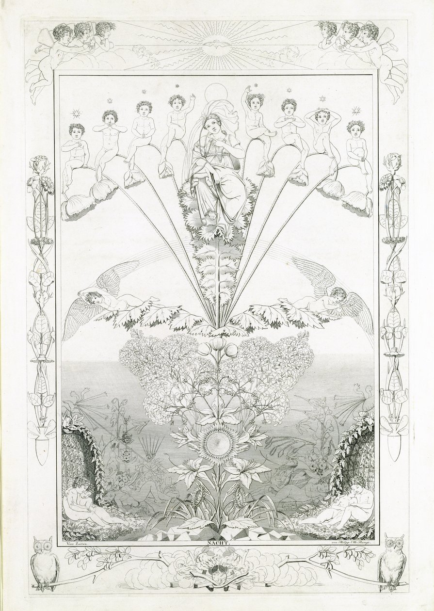 रात, 1805 द्वारा फिलिप ओटो रन