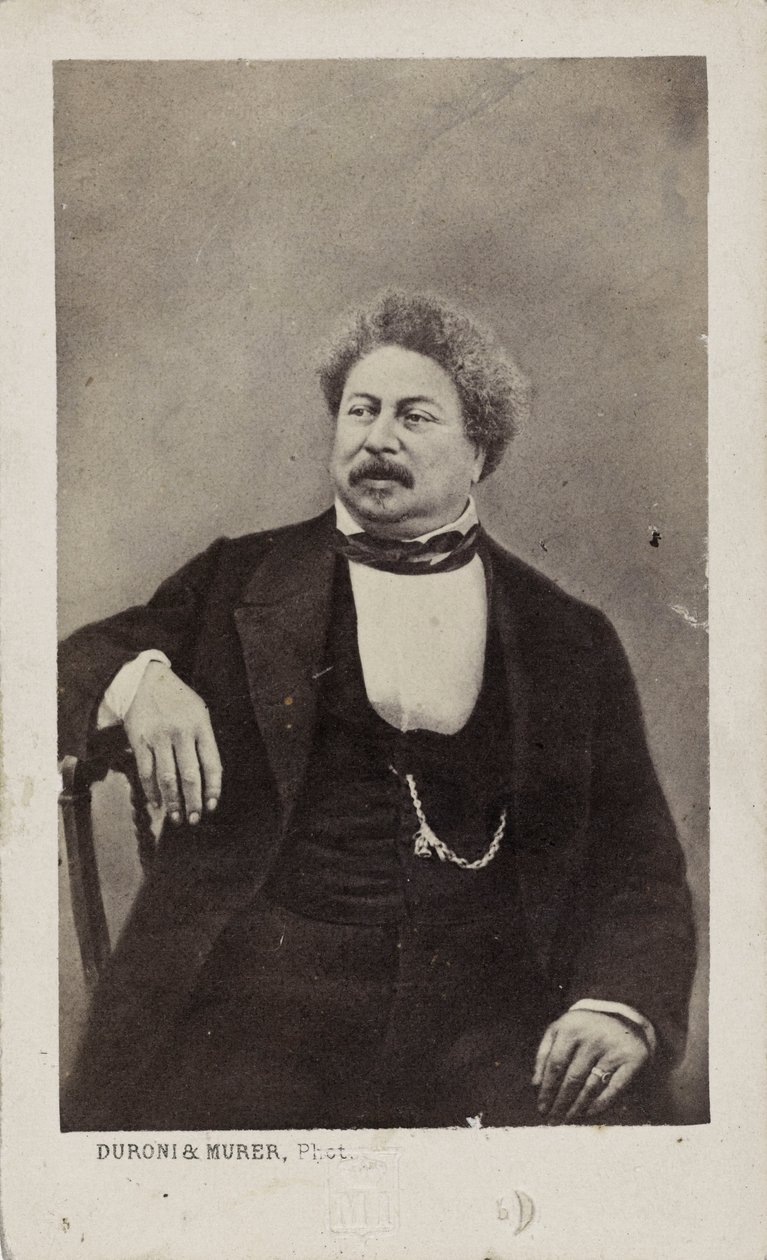 लेखक अलेक्जेंड्रे डुमास पिता 1802-1870, 1870। द्वारा फोटो स्टूडियो दुरोनी और मूरर।