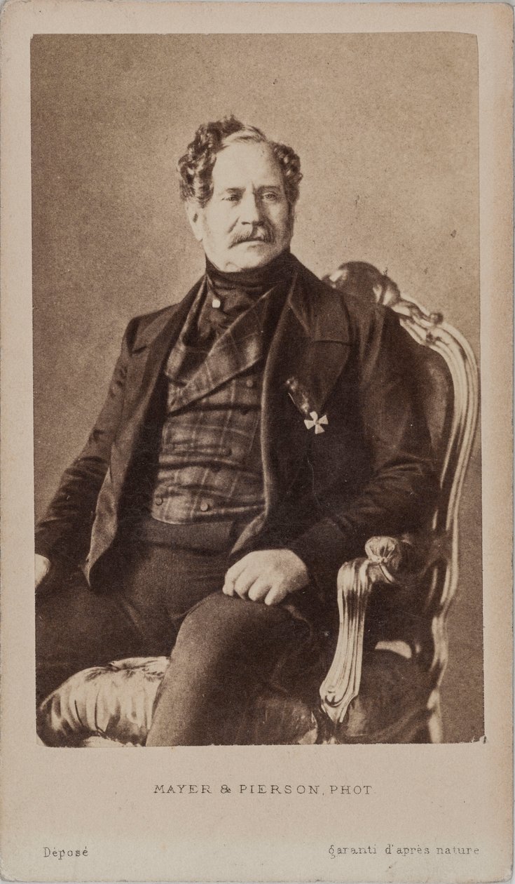 काउंट निकोलाई अलेक्सेयेविच ओरलोव का पोर्ट्रेट 1827-1885, सी। 1875. द्वारा फोटो स्टूडियो मेयर और पियर्सन।