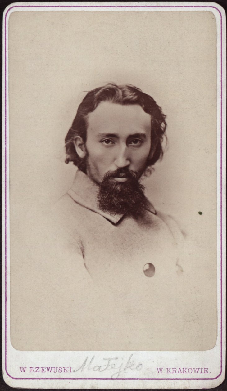 जन मतेजेको का पोर्ट्रेट 1838-1893, सी. 1880। द्वारा फोटो स्टूडियो वालेरी रेज़वुस्की।