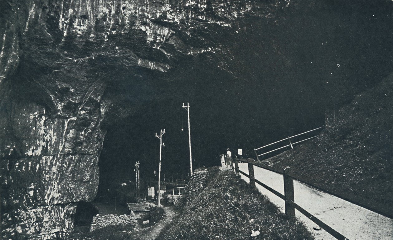 पीक कैवर्न, 1910 द्वारा लंदन के फोटोक्रोम सह लि