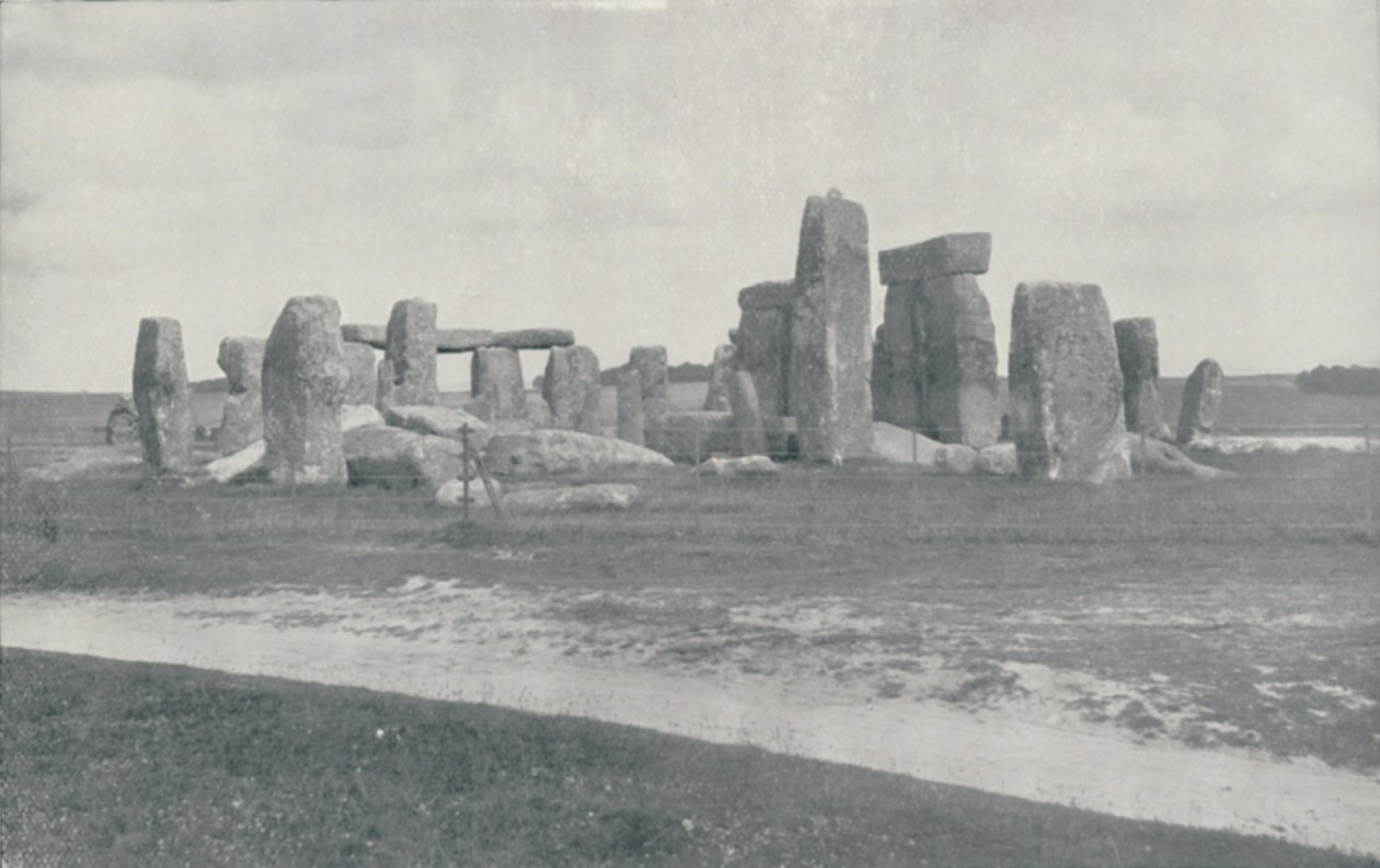 स्टोनहेंज, 1910 द्वारा लंदन के फोटोक्रोम सह लि