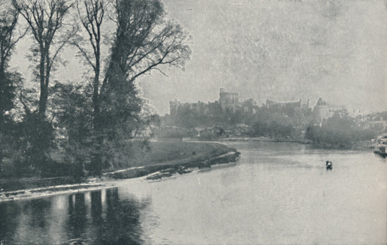 विंडसर कैसल, 1910 द्वारा लंदन के फोटोक्रोम सह लि