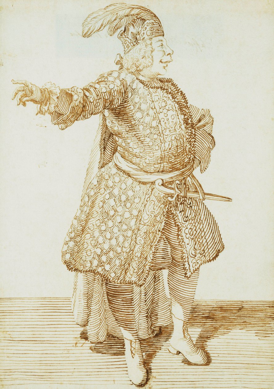 कैस्ट्रेटो गैटेनो कैफ़ेरेली का चित्र, c.1735 द्वारा पियर लियोन घेजी