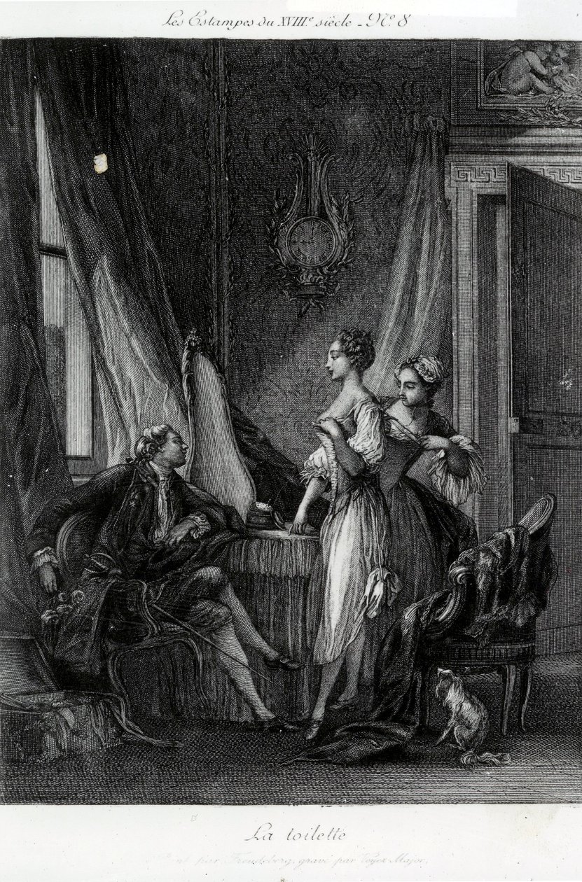 शौचालय, 1771 द्वारा पियरे एंटोनी बौडौइन