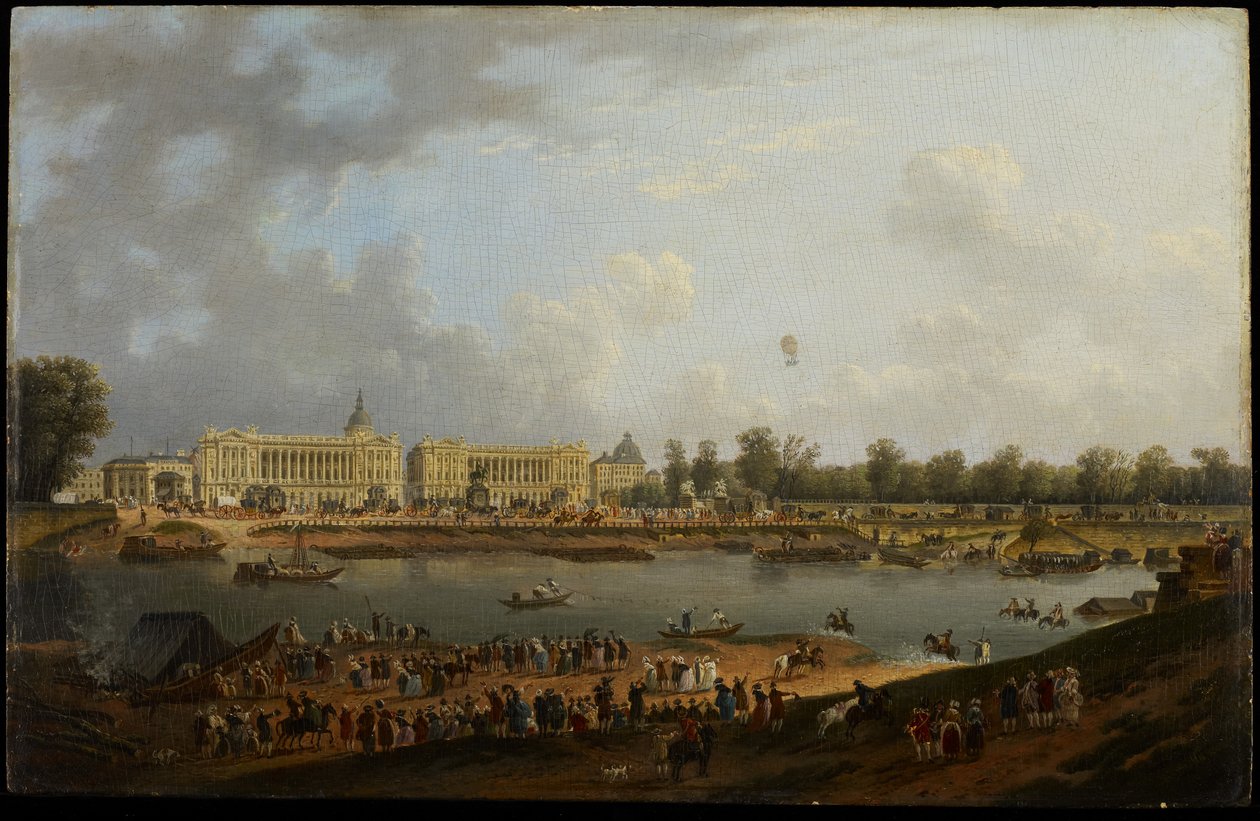 प्लेस डे ला कॉनकॉर्ड, c.1783 द्वारा पियरे एंटोनी डिमाची