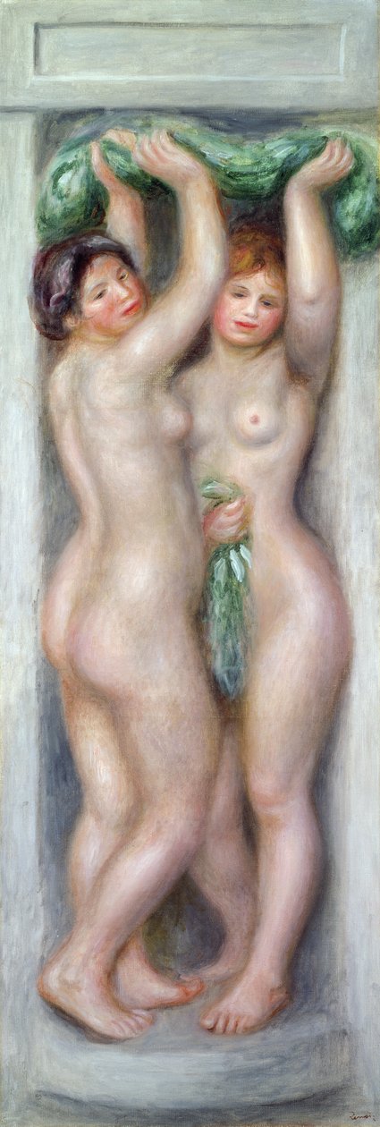 Caryatids, c.1910 द्वारा पियरे अगस्टे रेनॉयर