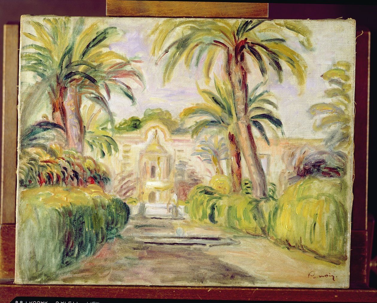 द पाम ट्रीज़, 1919 द्वारा पियरे अगस्टे रेनॉयर