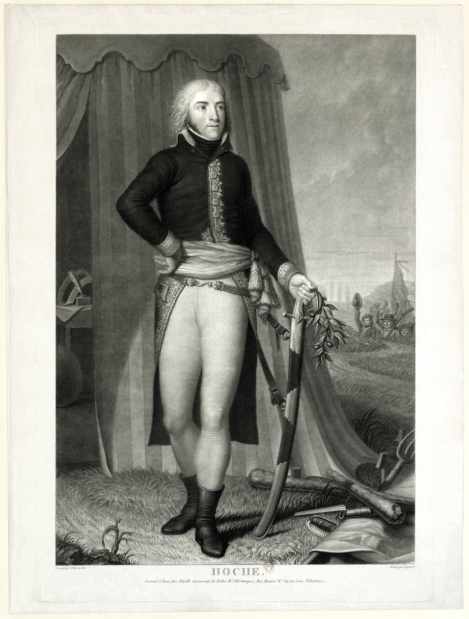 लाज़ारे होशे (1768 - 1797), फ्रेंच जनरल द्वारा पियरे चार्ल्स कोकरेट