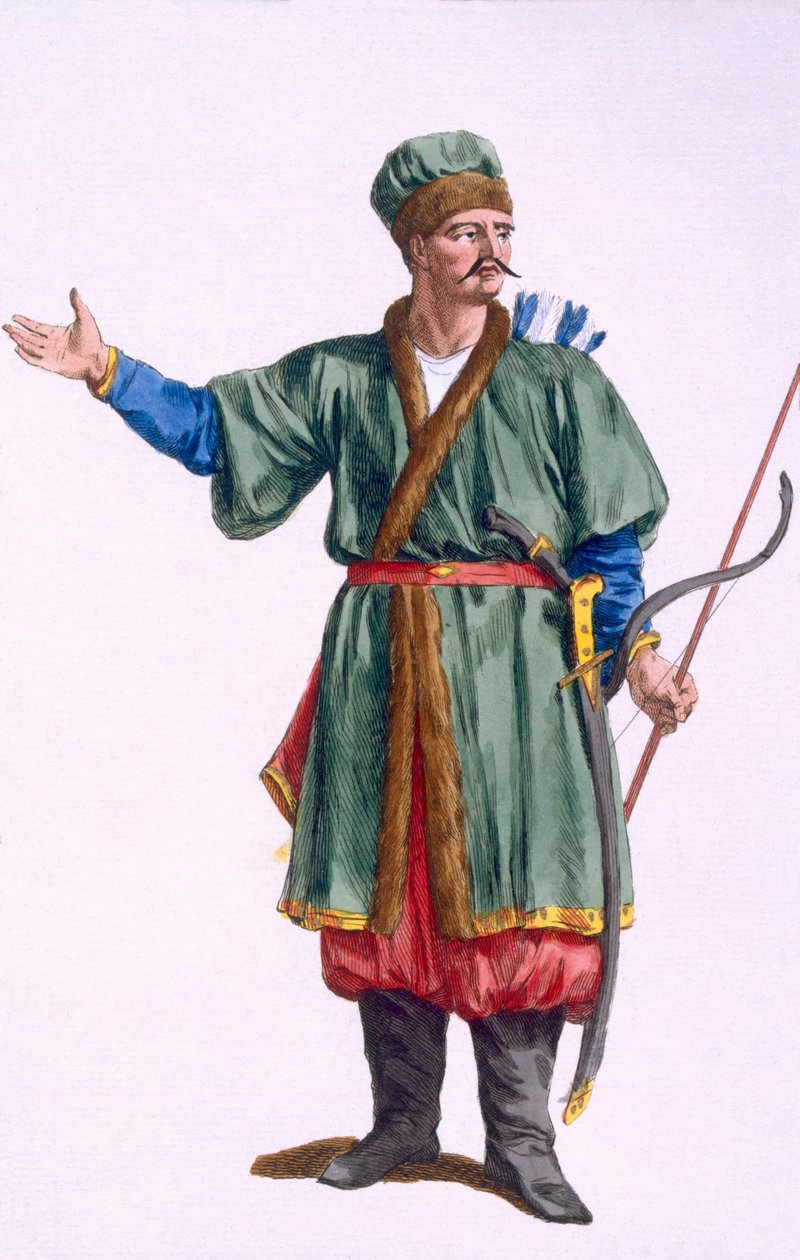 क्रीमिया का एक तातार, 1780 द्वारा पियरे डुफोलोस