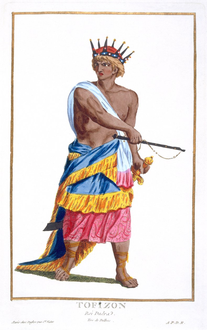 दादरा का राजा तोफिजा, 1780 द्वारा पियरे डुफोलोस