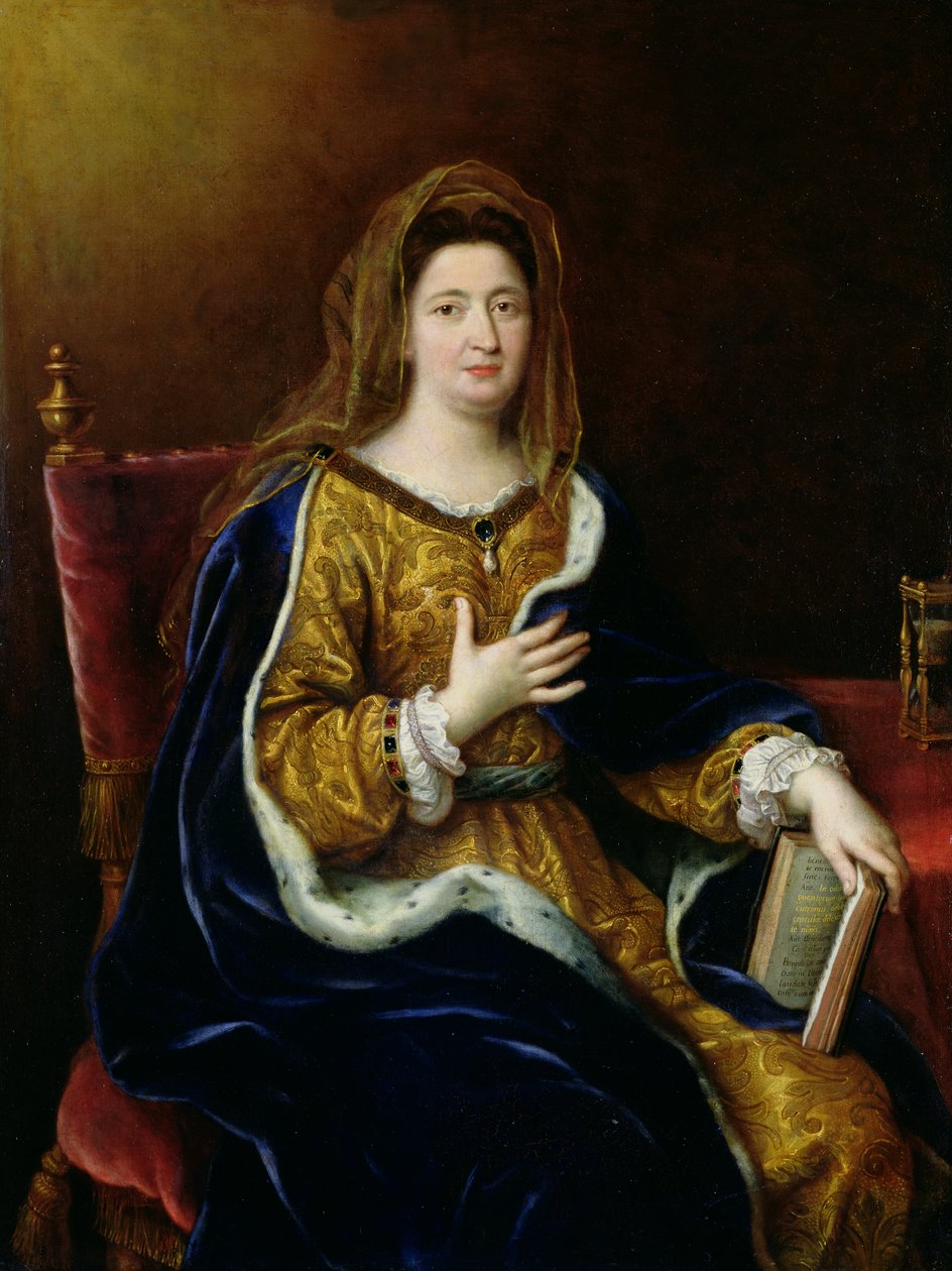 फ्रेंकोइस ऑफ़ ऑबाइने (1635-1719) मार्क्वेज़ डी मेनटेन, c.1694 द्वारा पियरे मिग्नार्ड