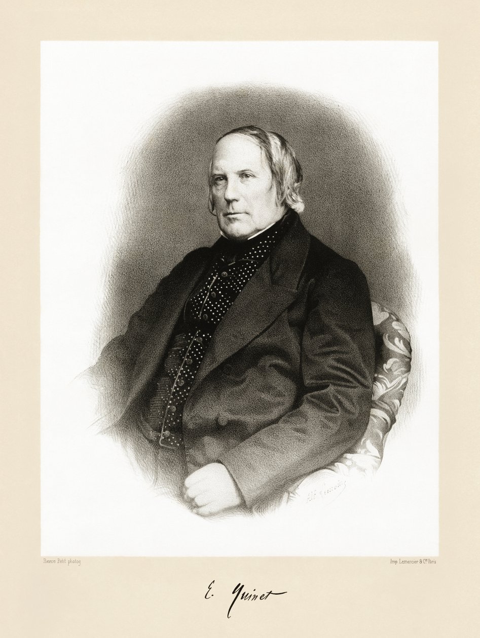 एडगर क्विनेट, 1865-66 द्वारा पियरे पेटिट