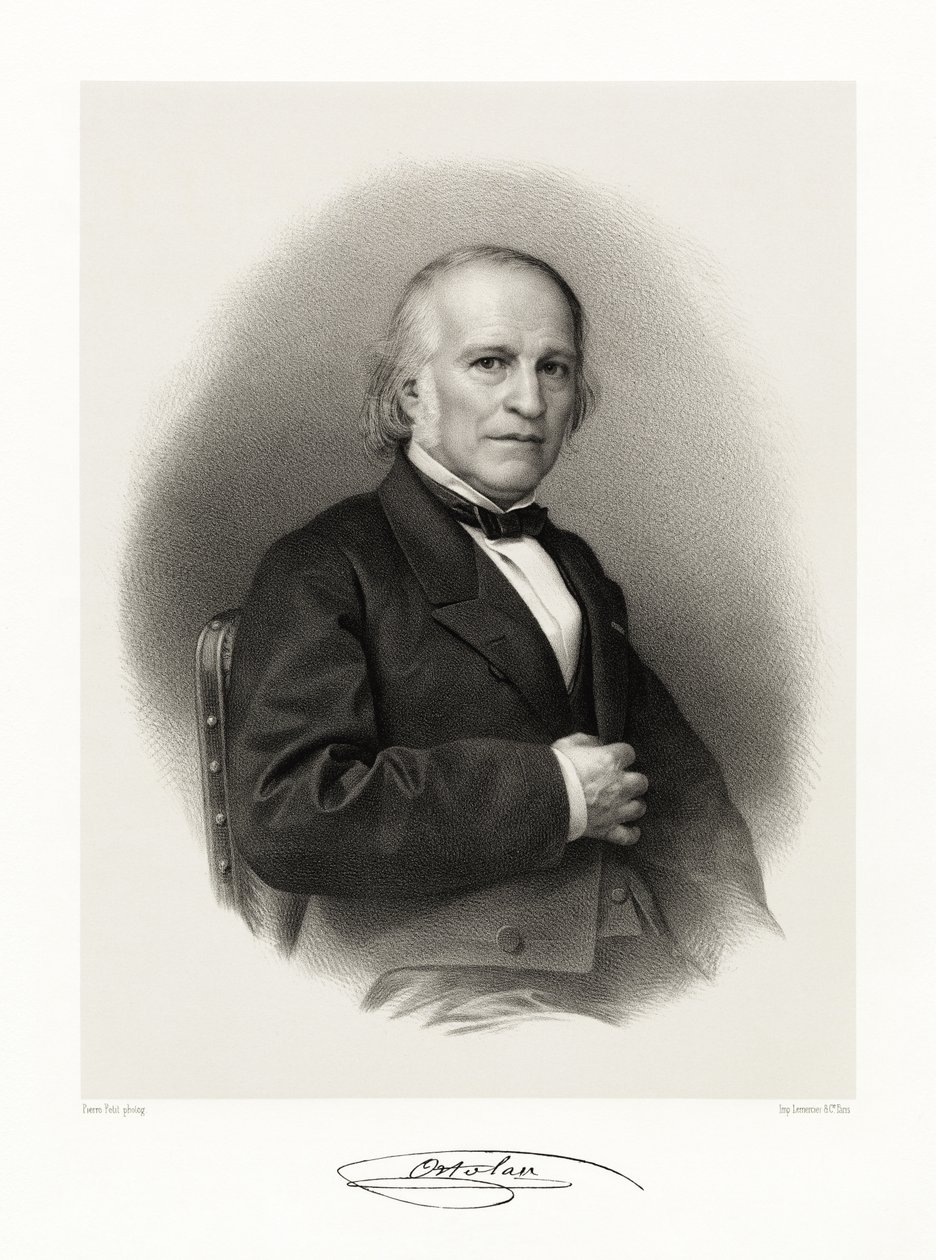 जोसेफ लुई एल्ज़ेर ऑर्टोलन, 1865-66 द्वारा पियरे पेटिट