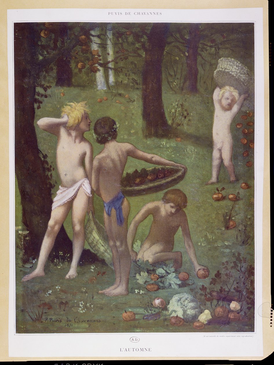 &39;शरद ’, 1871 से विस्तार द्वारा पियरे पुविस डी चवनेस
