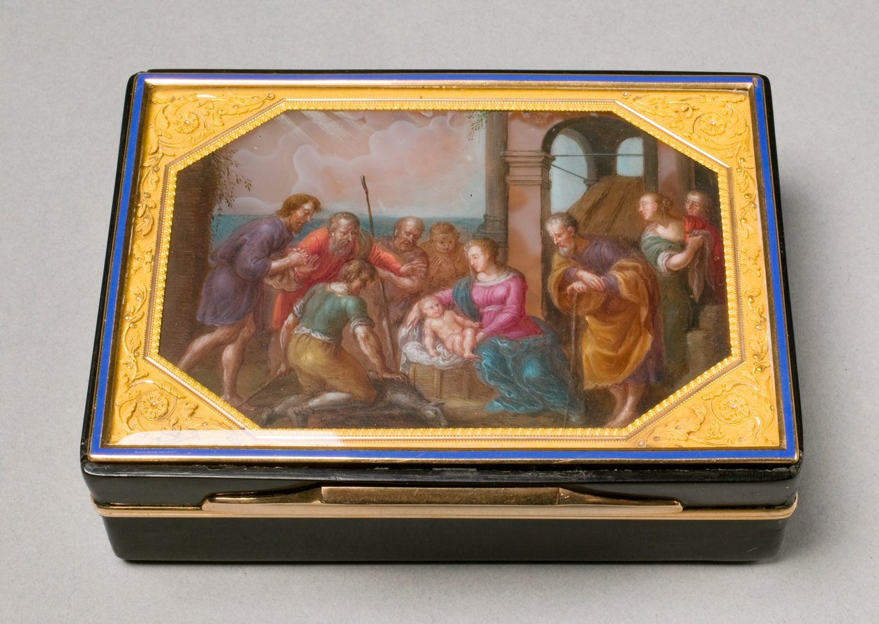 स्नफ़ बॉक्स, c.1810-20 द्वारा पियरे आंद्रे मोंतोबान