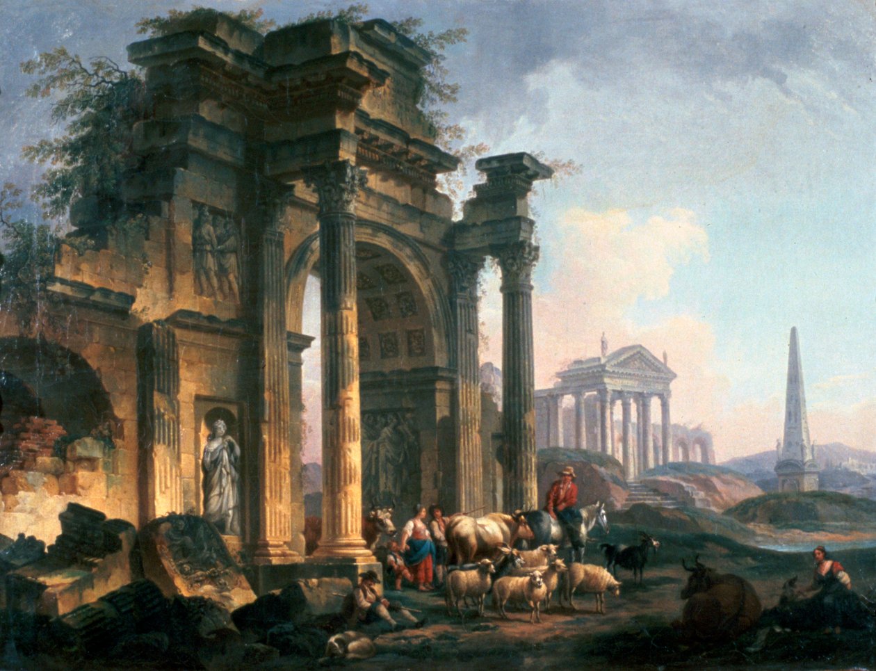 ट्राइंफ के LArc, c1740-1807 द्वारा पियरे एंटोनी डी माची