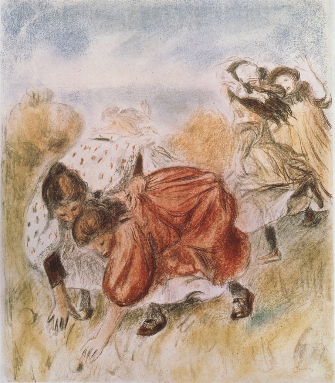 बच्चे, 1890 के दशक द्वारा पियरे अगस्टे रेनॉयर