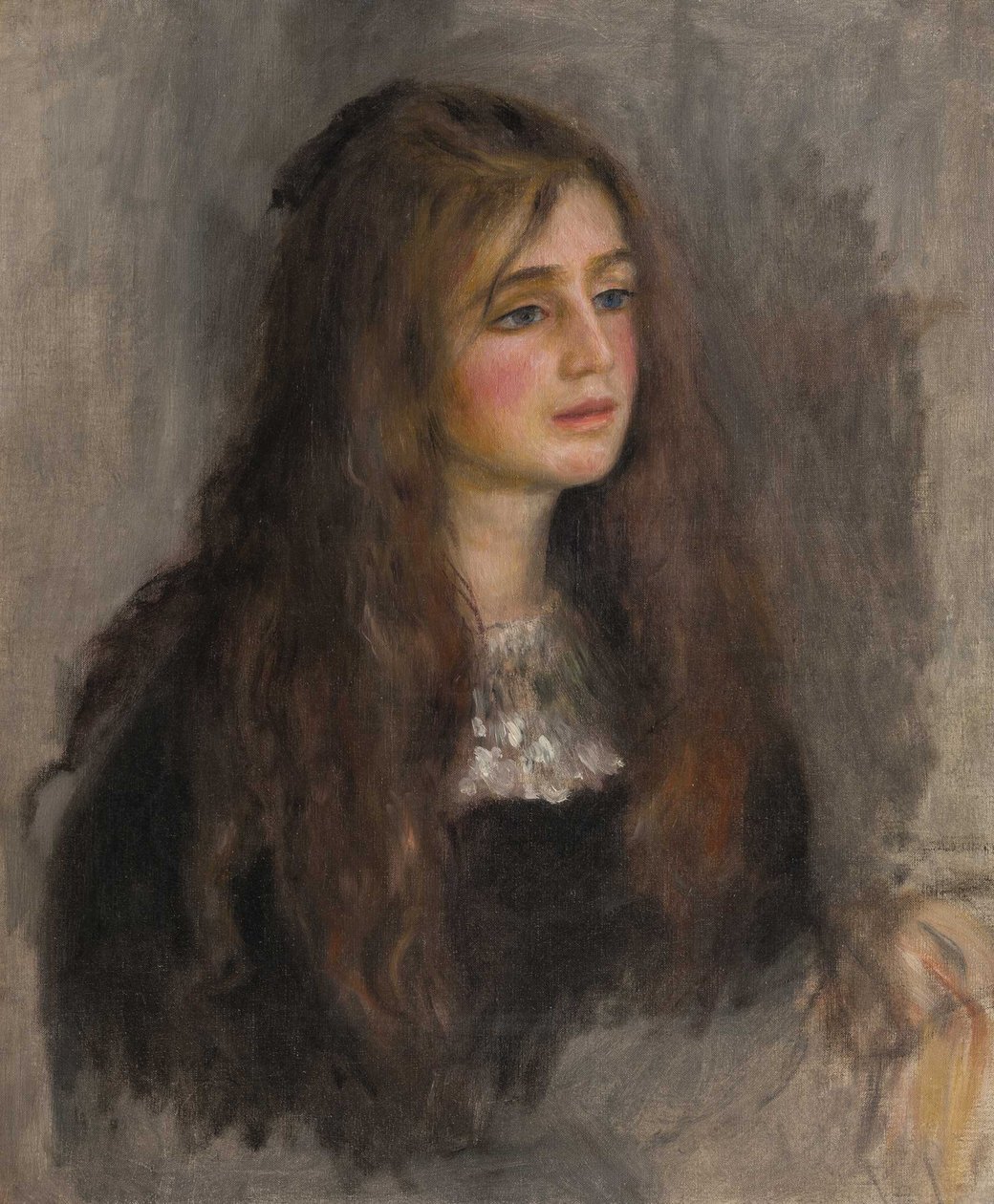 जूली मानेट, 1894। द्वारा पियरे अगस्टे रेनॉयर