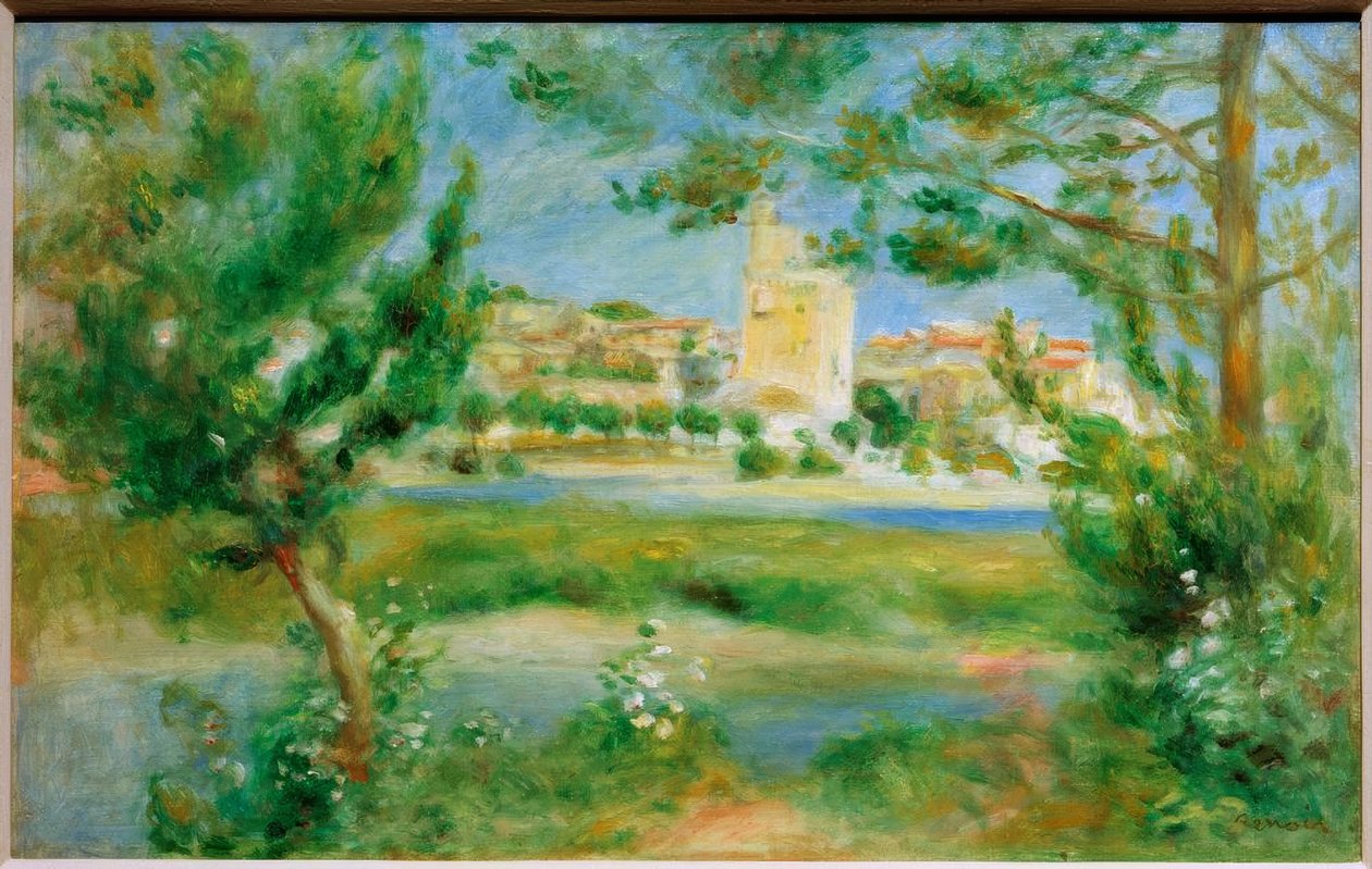 Villeneuveles-Avignon द्वारा पियरे अगस्टे रेनॉयर