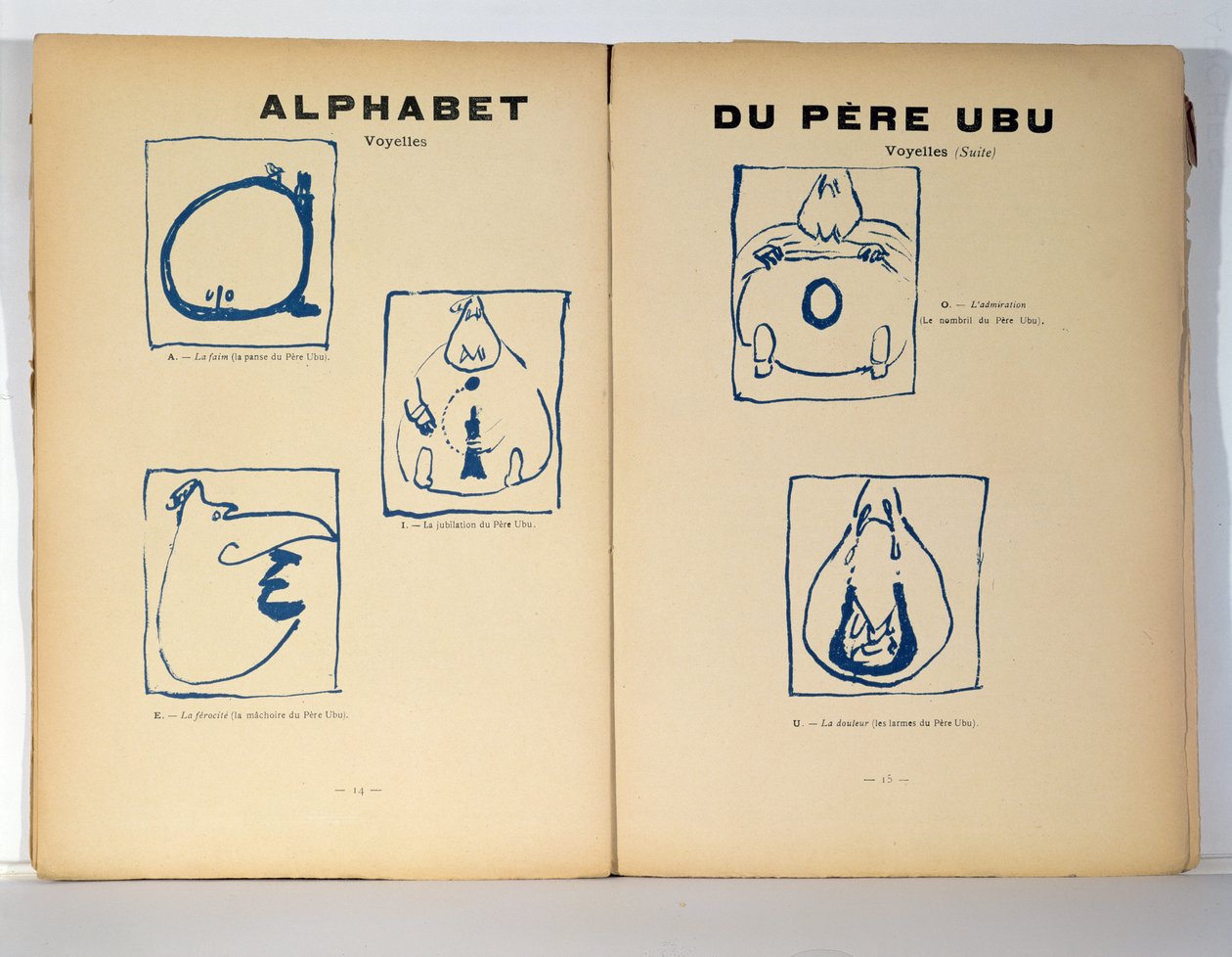 Pere Ubu . की वर्णमाला द्वारा पियरे बोनार्ड