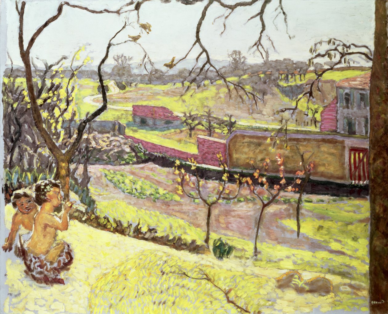 अर्ली स्प्रिंग (लिटिल फॉन्स), c.1909 द्वारा पियरे बोनार्ड