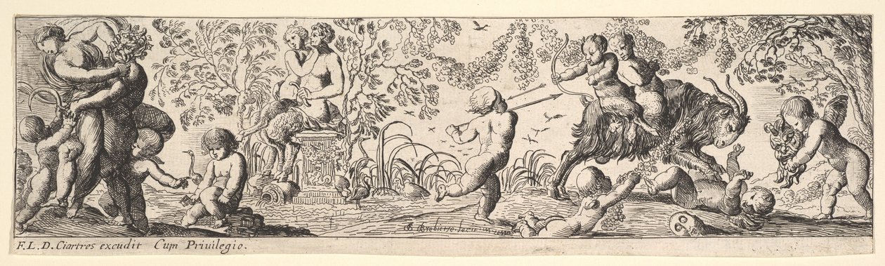 Bacchanal, 1600-1642.  द्वारा पियरे ब्रेबिटे