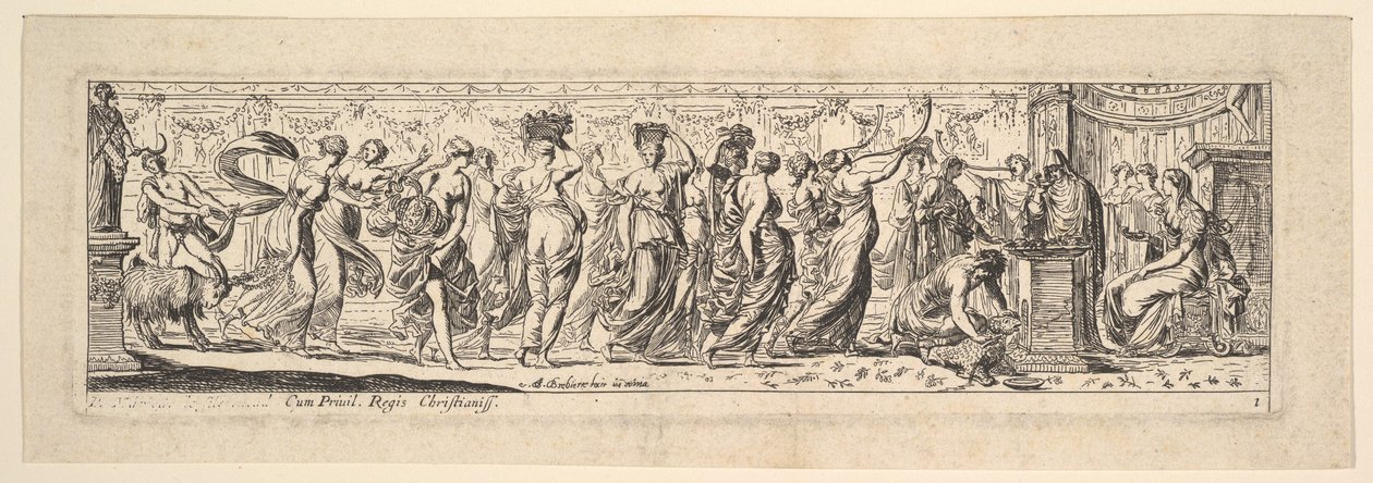 Bacchanal, 1615-42.  द्वारा पियरे ब्रेबिटे