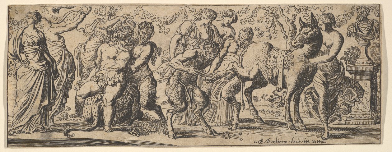 Bacchanale, 1610-42.  द्वारा पियरे ब्रेबिटे