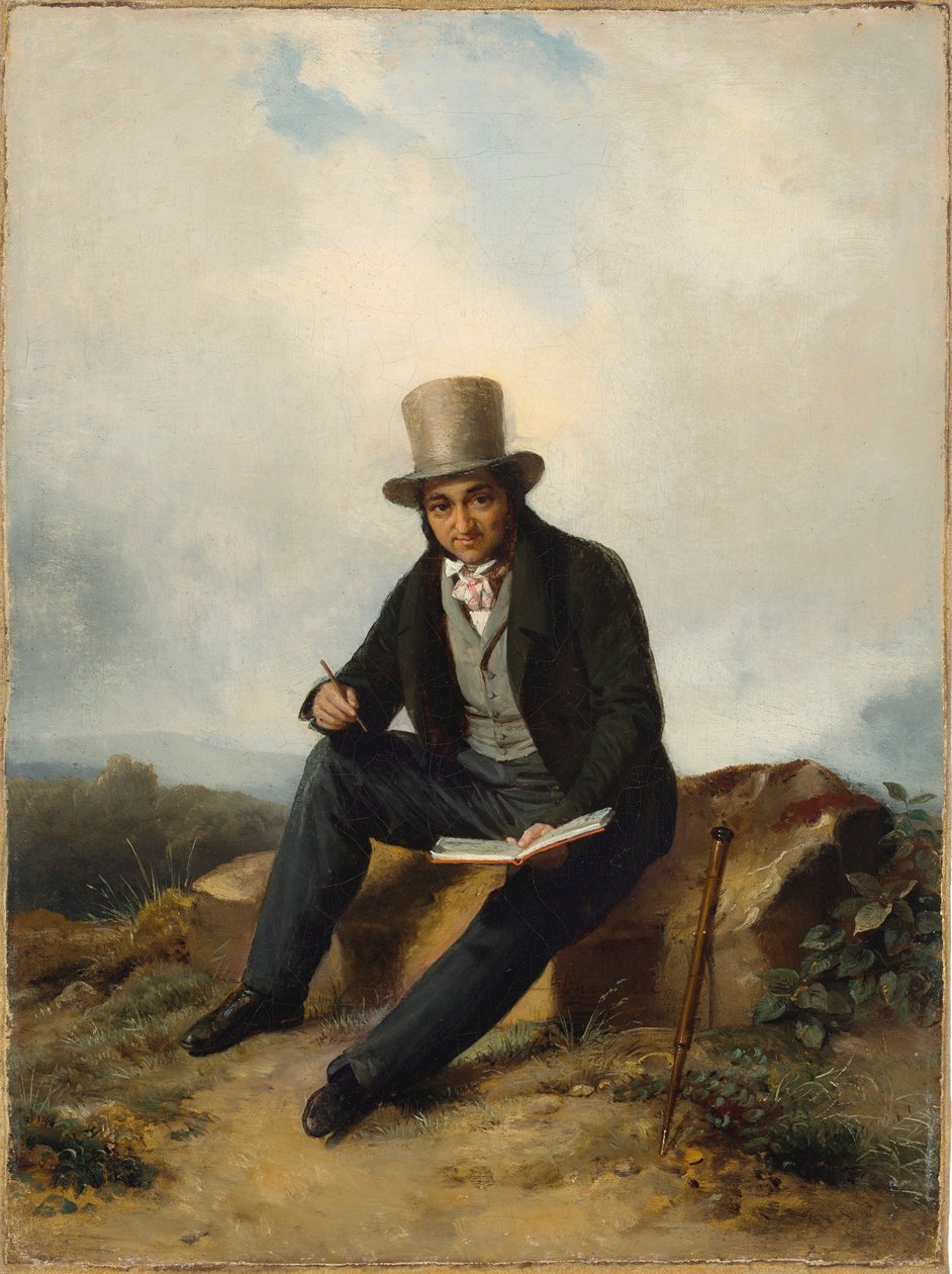 आंद्रे जोलीवार्ड का पोर्ट्रेट 1787-1851। द्वारा पियरे डुवल ले कैमस