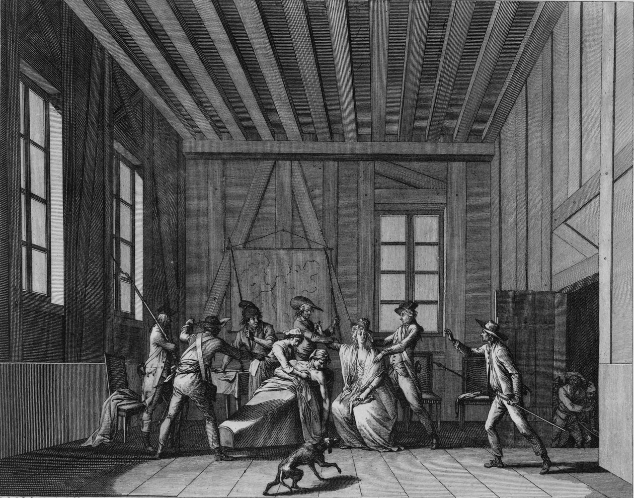 जीन-पॉल मारत की हत्या, सी। 1795 द्वारा पियरे गेब्रियल बर्थॉल्ट