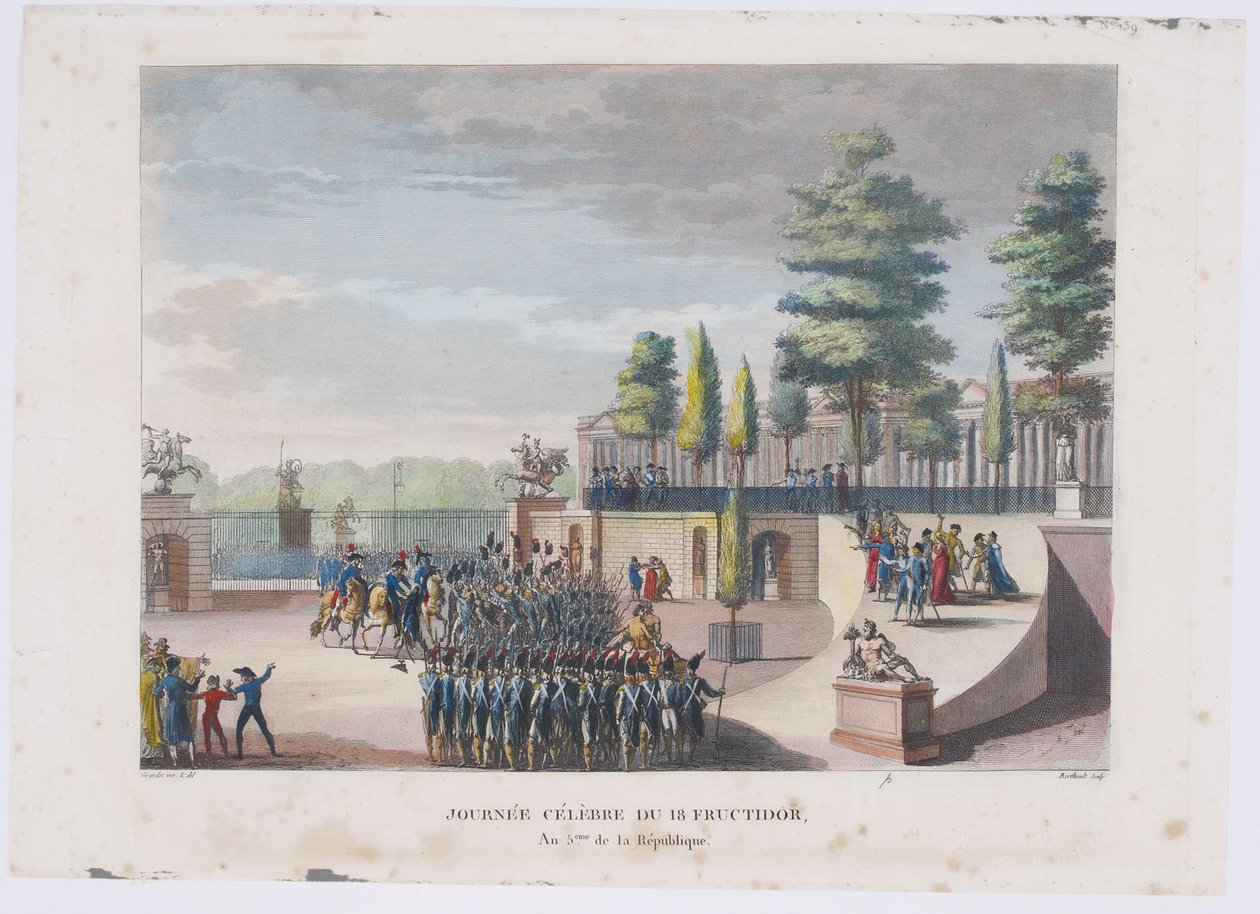 18 Fructidor, वर्ष V, 1804 का तख्तापलट द्वारा पियरे गेब्रियल बर्थॉल्ट