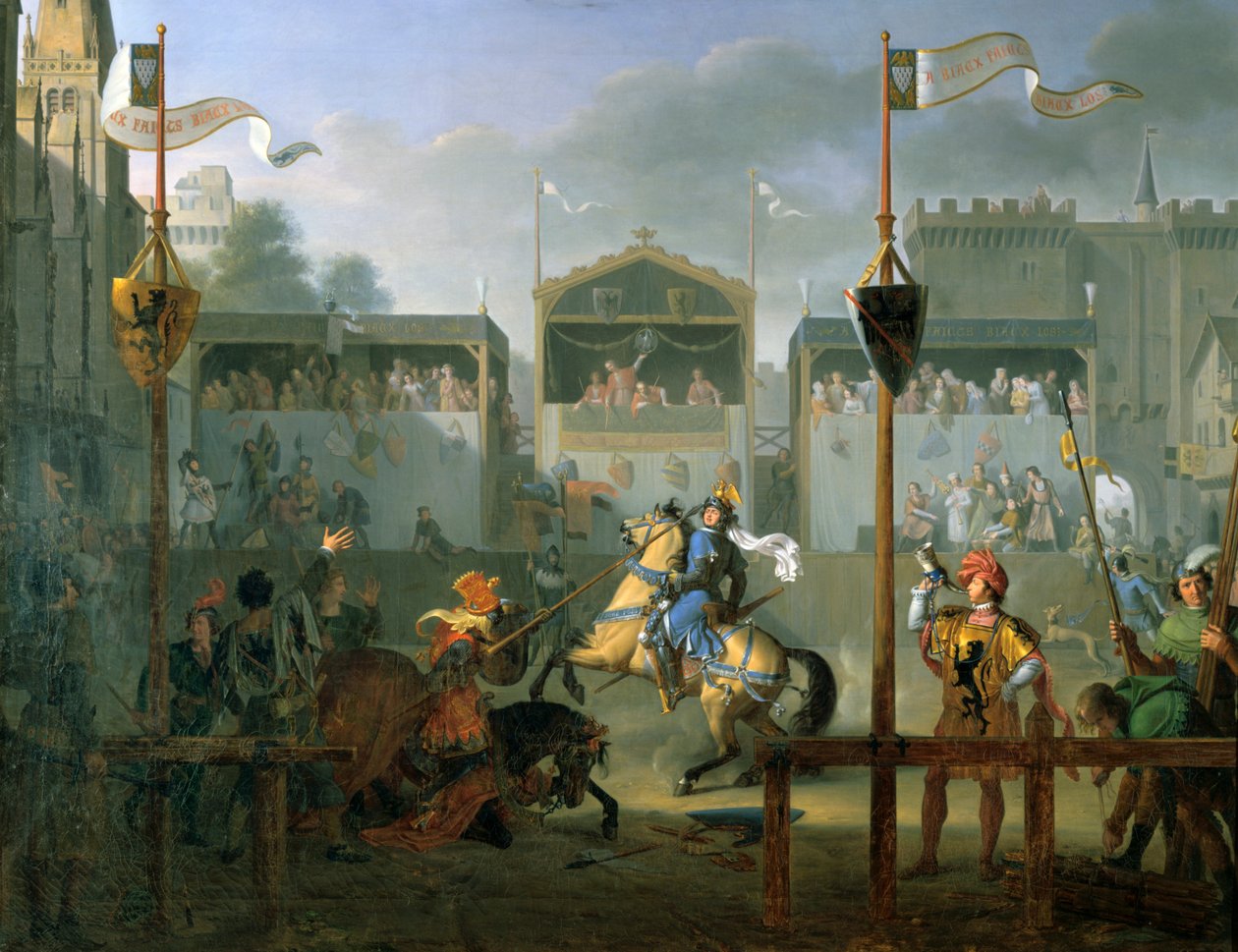 टूर्नामेंट, 1812 द्वारा पियरे हेनरी रेवोइल
