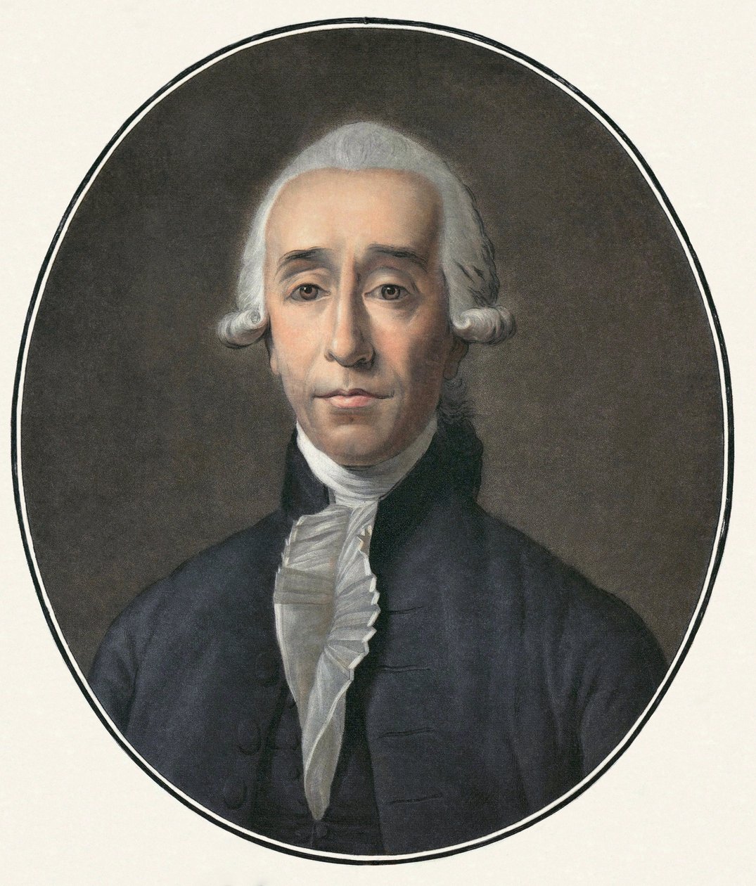 जीन सिल्वेन बेली (1736-1793) का पोर्ट्रेट, फ्रांसीसी वैज्ञानिक, राजनीतिज्ञ - पियरे-मिशेल एलिक्स द्वारा उत्कीर्णन (1762-1817) द्वारा पियरे मिशेल एलिक्स