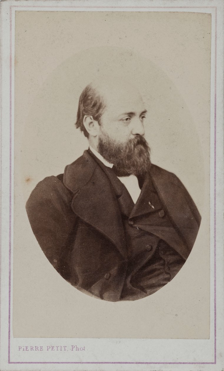 हेनरी मुर्गर का पोर्ट्रेट 1822-1861, 1861। द्वारा पियरे पेटिट