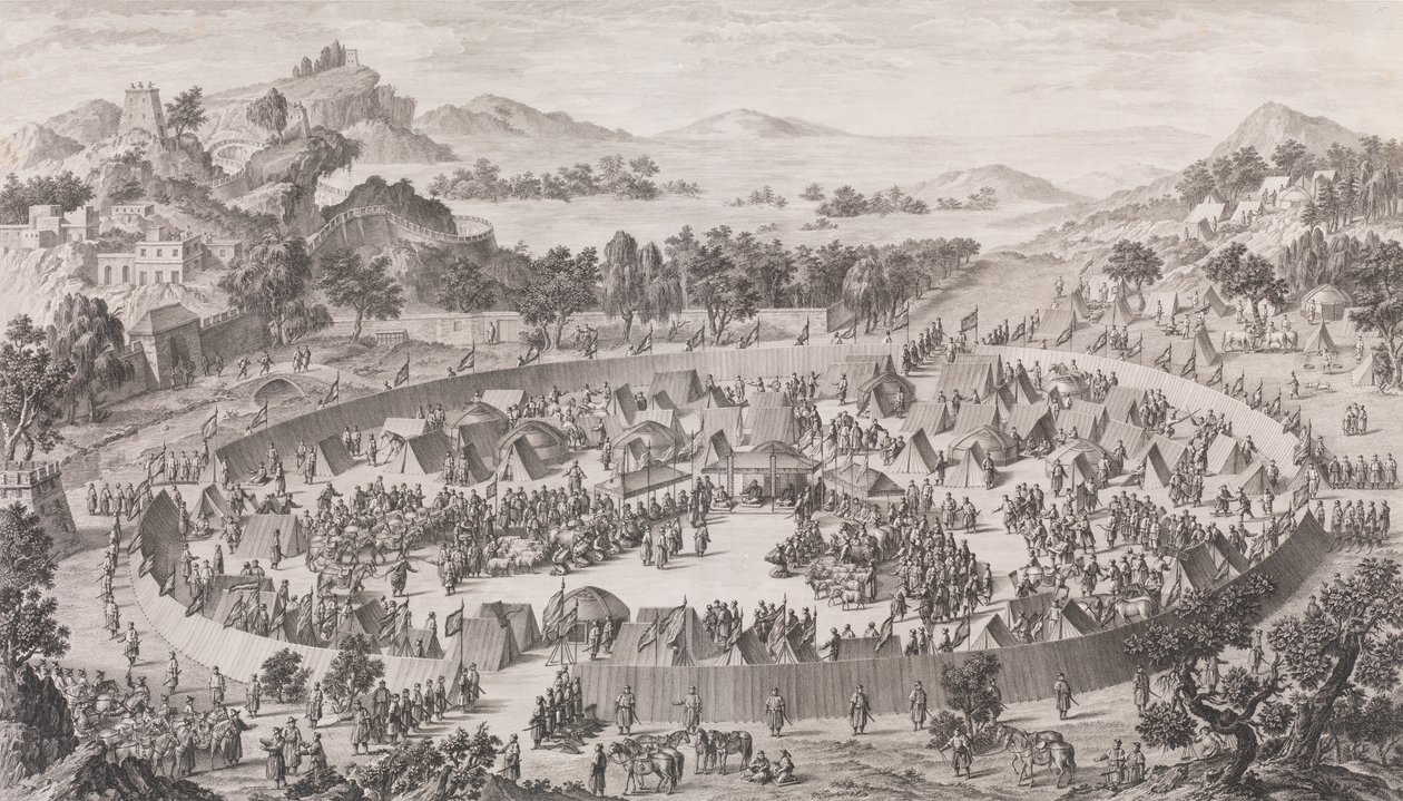 1774 में चीफ यूस-टरफान और उनके शहर की हार। द्वारा पियरे फिलिप चोफर्ड
