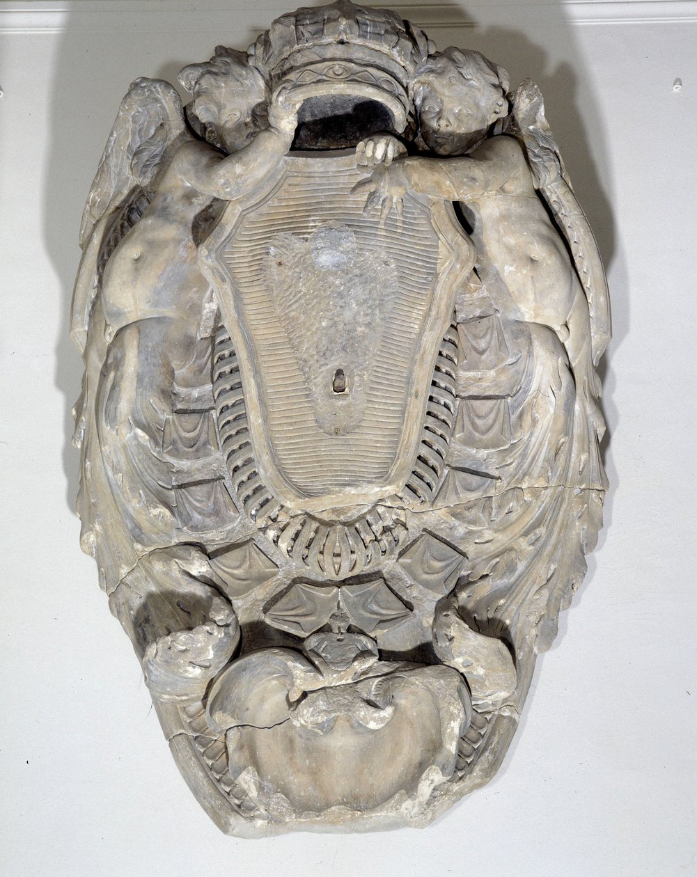राजा के हाथ, लुई XIV (1638-1715) (संगमरमर) द्वारा पियरे पुगेट