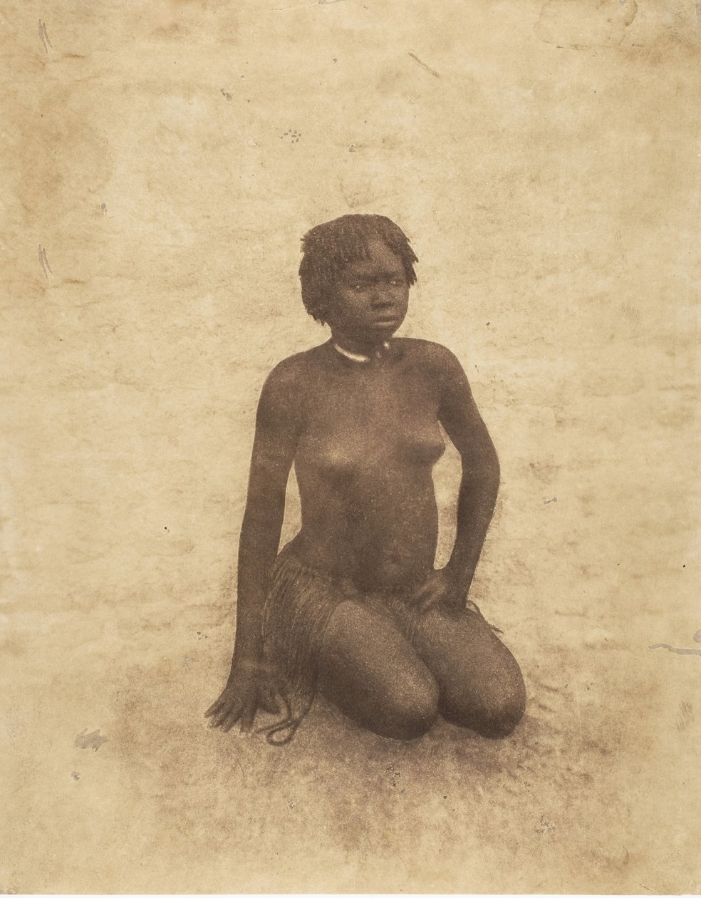 यंग नुबा वुमन, 1853-54। द्वारा पियरे ट्रेमाक्स