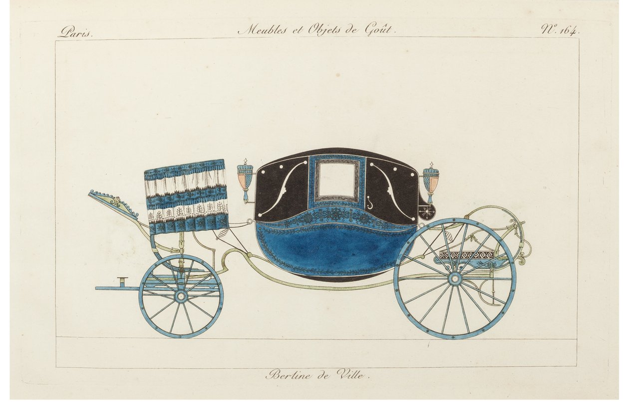 सिटी सेडान, 1800s। द्वारा पियरे डे ला मेसांगेरे