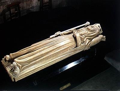 बवेरिया के इसाबेला का मकबरा (1371-1435) (संगमरमर) द्वारा पियरे डे थ्यूरी