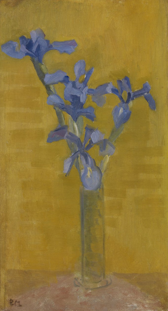 irises द्वारा पीट मोंड्रियन