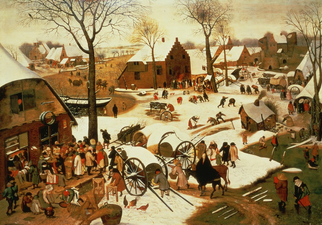 बेथलहम में जनगणना, c.1566 द्वारा पीटर ब्रिगेल द एल्डर