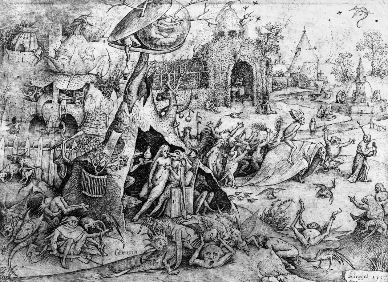 लक्जरी, 1557 द्वारा पीटर ब्रिगेल द एल्डर