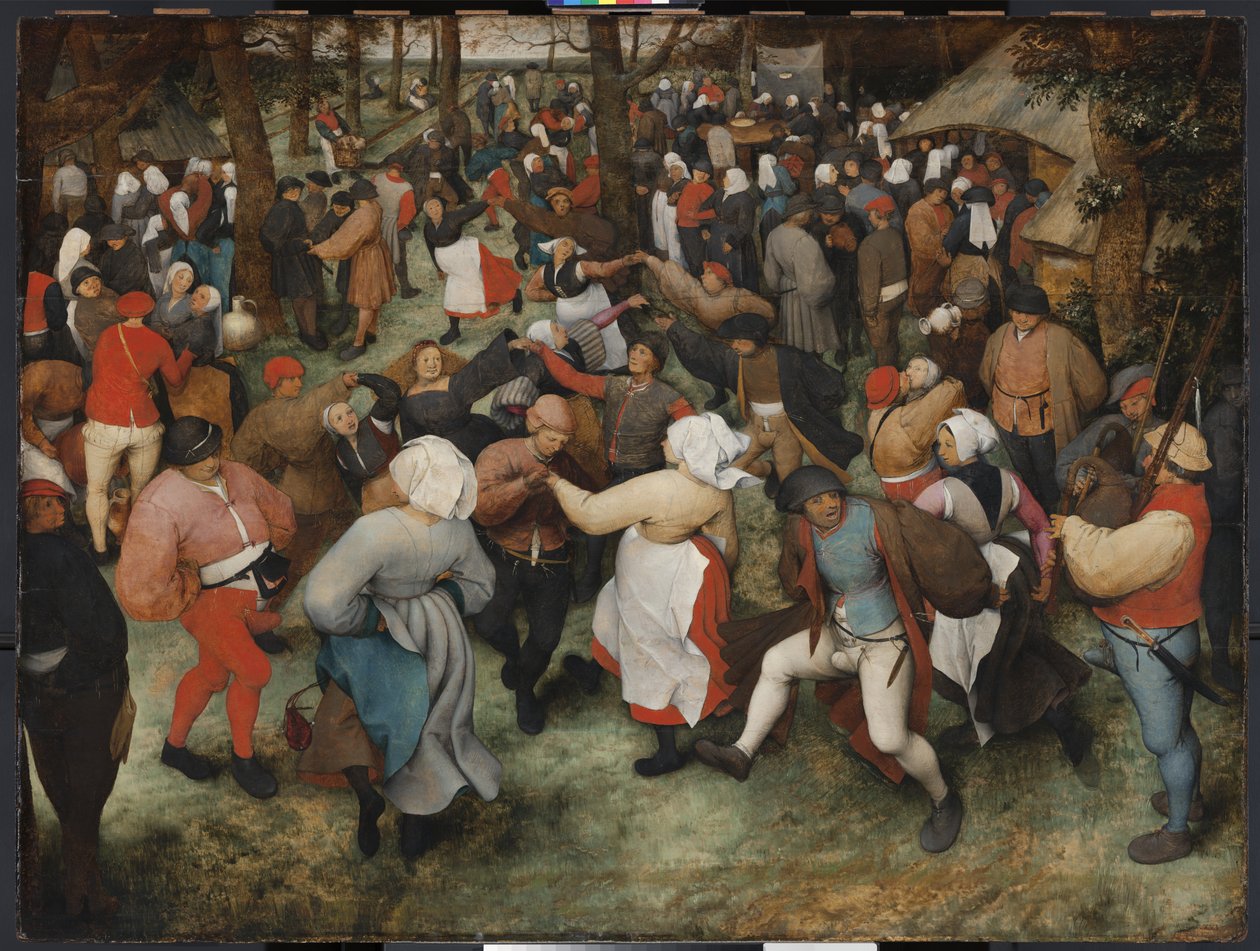 द वेडिंग डांस, c.1566 द्वारा पीटर ब्रिगेल द एल्डर