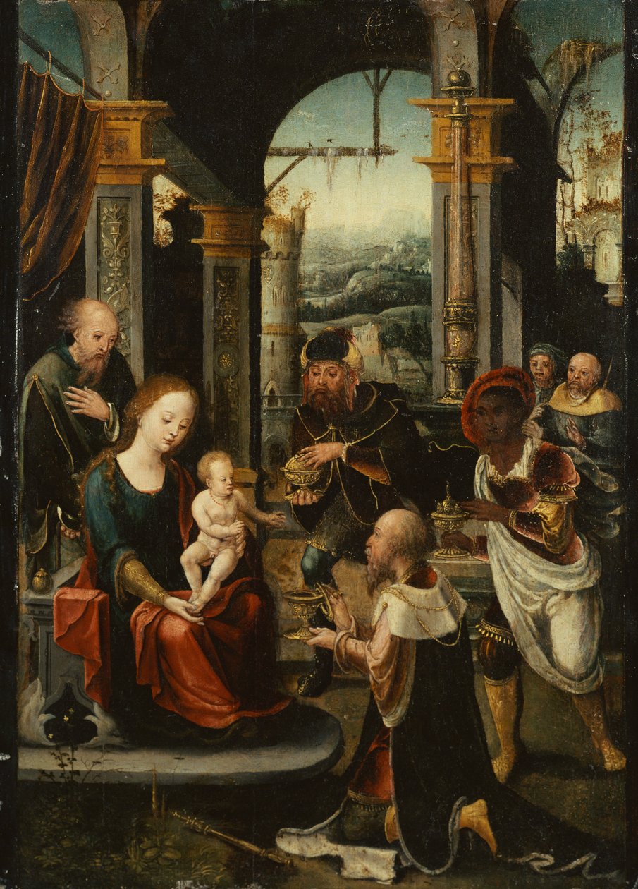  द्वारा पीटर (attr. to) Coecke van Aelst