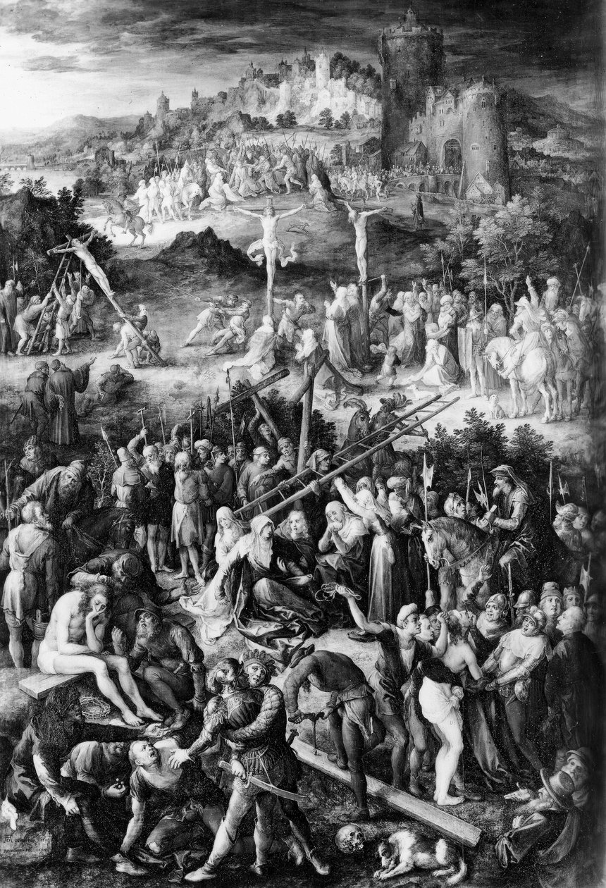 गोलगोथा, 1604 द्वारा पीटर ब्रिगेल द एल्डर